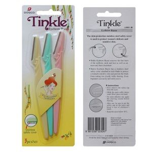 🔥5/$25🔥Tinkle Eyebrow Razor Multipack